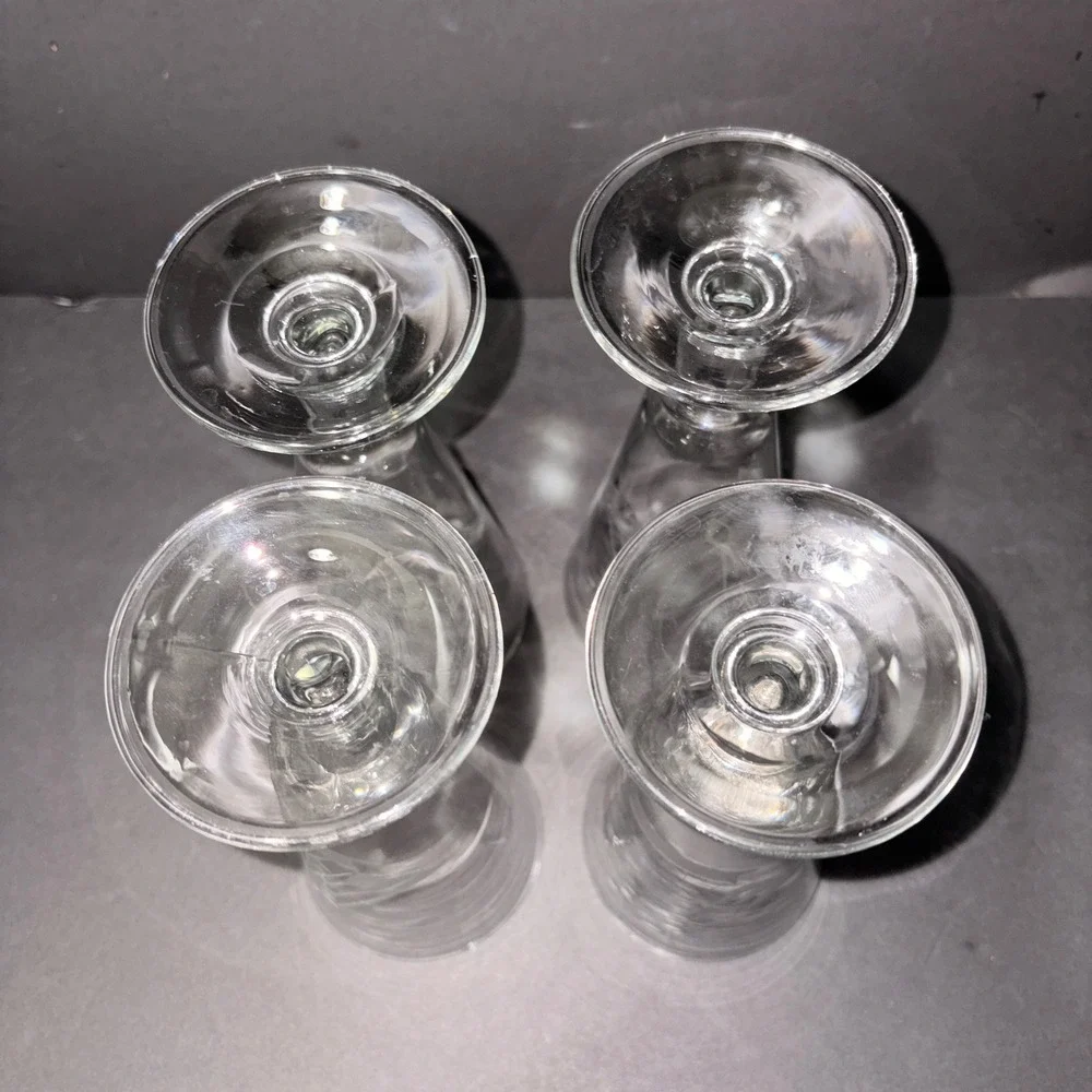 VTG Javit Clipper Ship Pilsner Glasses 7.5